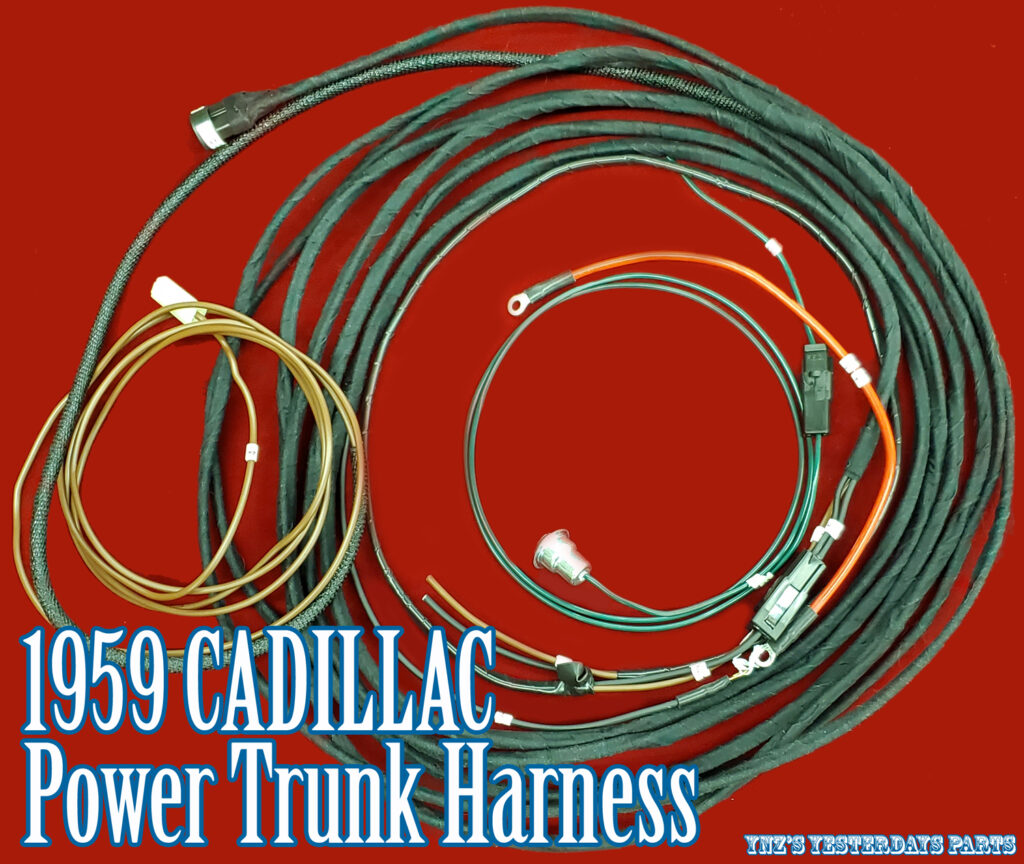 Cadillac & LaSalle Wiring Harnesses | YnZ's Yesterday's Parts