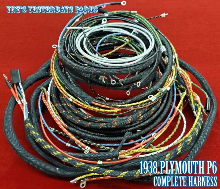 Plymouth Cars Wiring Harnesses | YnZ's Yesterday's Parts