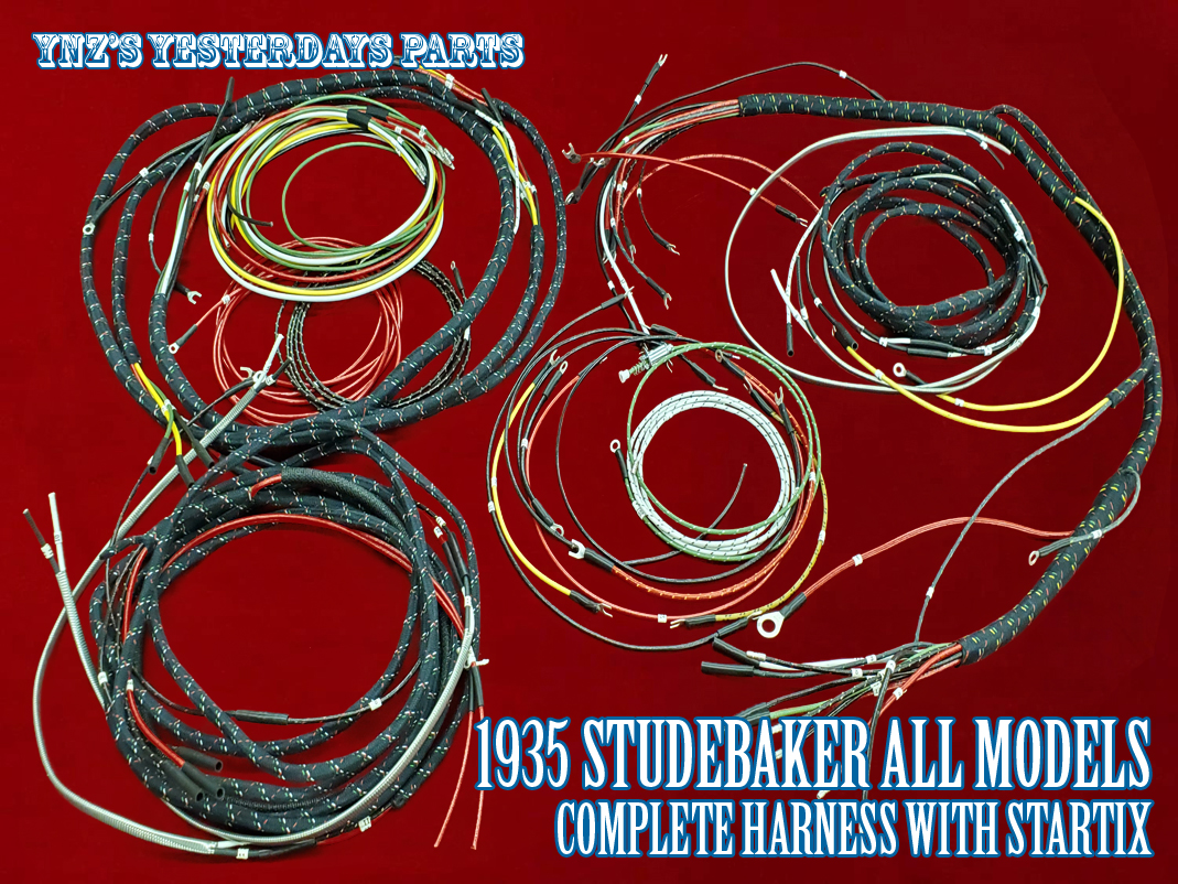 Studebaker Wiring Harnesses | YnZ's Yesterday's Parts