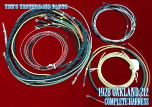 Oakland Wiring Harnesses | YnZ's Yesterday's Parts