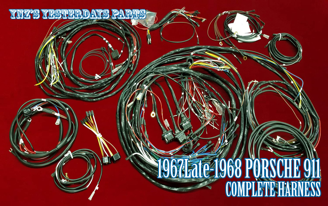 1948-1975 Porsche Wiring Harness (es) | YnZ's Yesterday's Parts